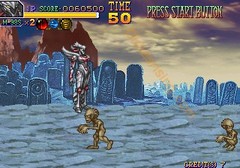 une photo d'Ã©cran de Gaia Crusaders sur Arcade